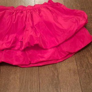 Souris Mini taffeta formal red skirt size 2 toddlers